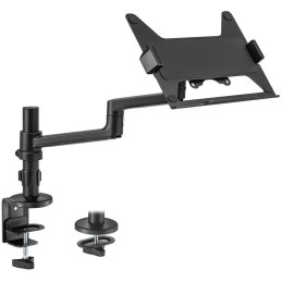 Neomounts DS20-425BL1 /Držák notebooku/na stůl/11,6-17,3"/svorka+průchodka/3čepy/nosn.5kg/černý