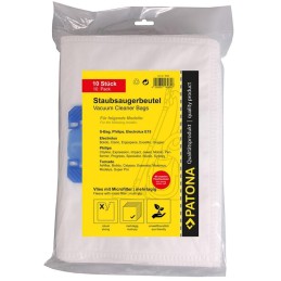 PATONA filtrační sáček Electrolux E15 - 10ks (plastový úchyt)