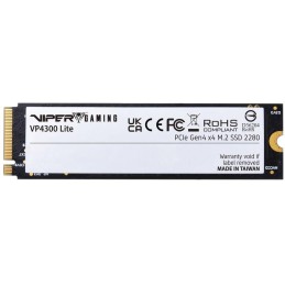 PATRIOT VIPER VP4300 Lite 4TB SSD / Interní / M.2 PCIe Gen4 x4 NVMe / 2280 / DRAMLESS