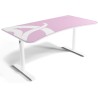 AROZZI herný stôl ARENA Gaming Desk White Pink