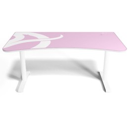 AROZZI herní stůl ARENA Gaming Desk White Pink