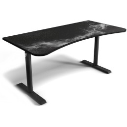 AROZZI herní stůl ARENA Gaming Desk Gunmetal Galaxy