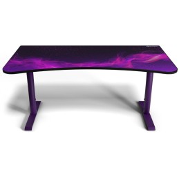 AROZZI herní stůl ARENA Gaming Desk Deep Purple Galaxy