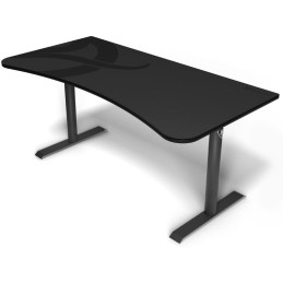 AROZZI herní stůl ARENA Gaming Desk Gunmetal Dark Grey