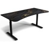 AROZZI gaming desk ARENA Gaming Desk Black Gold