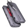 AXAGON multi hub USB-C / HMC-12GM2 / USB 3.2 Gen1 / 1x PD / 1x HDMI / 1x USB-C / 1x USB-A / SD/micro SD / 1x M.2 / RJ-45