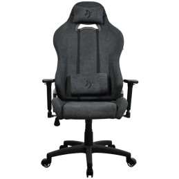 AROZZI herní židle TORRETTA Soft Fabric v2/ látkový povrch/ tmavě šedá