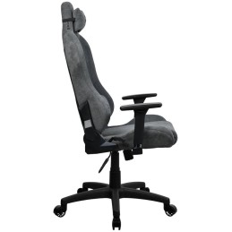 AROZZI herní židle TORRETTA Soft Fabric v2/ látkový povrch/ šedá popelavá