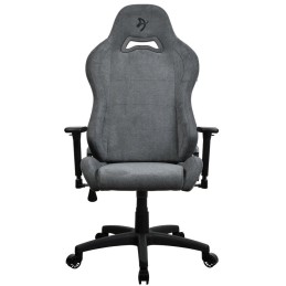 AROZZI herní židle TORRETTA Soft Fabric v2/ látkový povrch/ šedá popelavá