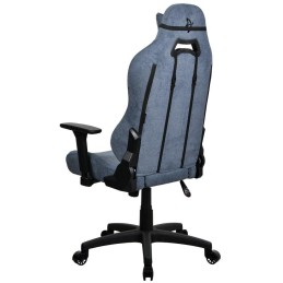 AROZZI herní židle TORRETTA Soft Fabric v2/ látkový povrch/ modrá