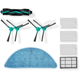 NEDIS sada pro vysavač WIFIVCL001CBK/ 3x HEPA filtr/ hlavní filtr/ sada kartáčů/ mop