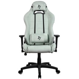 AROZZI herní židle TORRETTA Soft Fabric v2/ látkový povrch/ perlově zelená