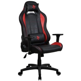 AROZZI herní židle TORRETTA Soft PU/ polyuretanový povrch/ černočervená