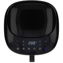 NEDIS Wi-Fi chytrá horkovzdušná fritéza/ objem 7,2 L/ 240 min. časovač/ 8 přednastavených programů/ výkon 1800 W/ černá