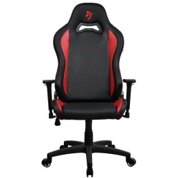 AROZZI herní židle TORRETTA Soft PU/ polyuretanový povrch/ černočervená