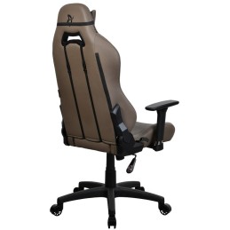 AROZZI herní židle TORRETTA Soft PU/ polyuretanový povrch/ hnědá