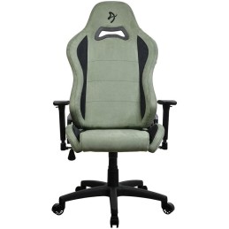 AROZZI herní židle TORRETTA SuperSoft/ látkový povrch/ lesní zelená