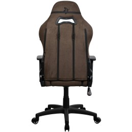 AROZZI herní židle TORRETTA SuperSoft/ látkový povrch/ hnědá