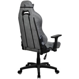 AROZZI herní židle TORRETTA SuperSoft/ látkový povrch/ antracitově šedá