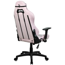 AROZZI herní židle TORRETTA SuperSoft/ látkový povrch/ růžová