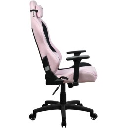 AROZZI herní židle TORRETTA SuperSoft/ látkový povrch/ růžová