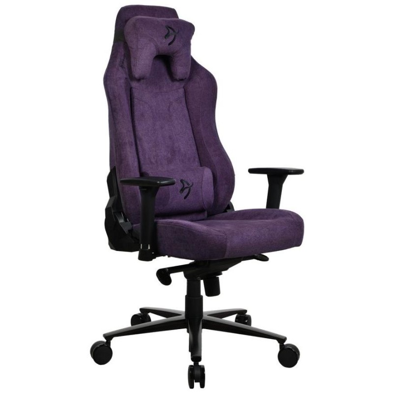 AROZZI herní židle VERNAZZA Soft Fabric Purple/ povrch Elastron/ fialová