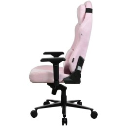 AROZZI herní židle VERNAZZA Supersoft Fabric Pink/ látkový povrch/ růžová