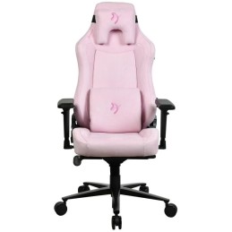 AROZZI herní židle VERNAZZA Supersoft Fabric Pink/ látkový povrch/ růžová