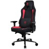 AROZZI Gamingstuhl VERNAZZA Supersoft Red / Stoffoberfläche / Schwarz-Rot