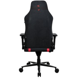 AROZZI herní židle VERNAZZA Supersoft Red/ látkový povrch/ černočervená