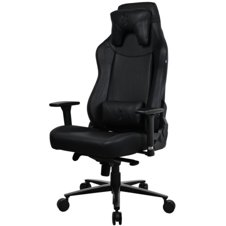 AROZZI herní židle VERNAZZA XL SoftPU Pure Black/ povrch polyuretan/ černá