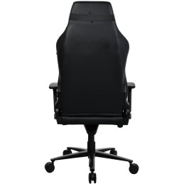 AROZZI herní židle VERNAZZA XL SoftPU Pure Black/ povrch polyuretan/ černá
