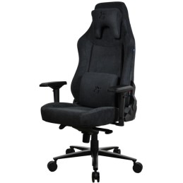 AROZZI herní židle VERNAZZA XL Supersoft Pure Black/ látkový povrch/ černá