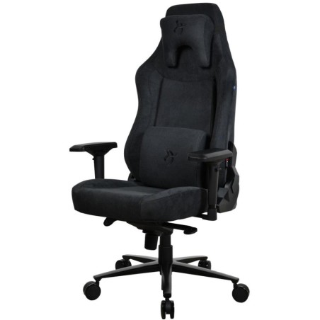 AROZZI herní židle VERNAZZA XL Supersoft Pure Black/ látkový povrch/ černá