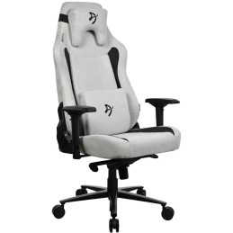 AROZZI herní židle VERNAZZA XL Supersoft Light Grey/ látkový povrch/ světle šedá