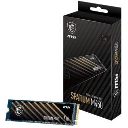 MSI SPATIUM M450 1TB SSD / NVMe M.2 PCIe Gen4 / Interní / M.2 2280