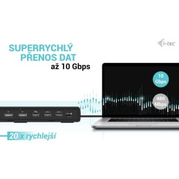 I-tec dokovací stanice Gen2 Thunderbolt 3/ Triple display/ 2x USB-A 3.2/ 2x USB 2.0/ 2x USB-C/ 2x DP/ HDMI/ LAN/ PD 100