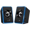 GENIUS Lautsprecher SP-U125/ 2.0/ 3W/ blau-schwarz