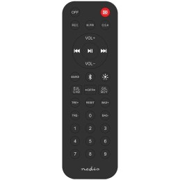 NEDIS párty reproduktor/ výkon 240 W/ Bluetooth/ doba přehrávání na baterie 5 hod/ držadlo/ párty osvětlení/ ekvalizér