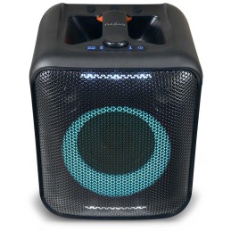 NEDIS párty reproduktor/ výkon 150 W/ Bluetooth/ doba přehrávání na baterie 5 hod/ držadlo/ párty osvětlení/ ekvalizér