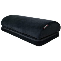 AROZZI Foot Rest Soft Fabric Velvet Black/ ergonomický polštář pod nohy/ sametově černý