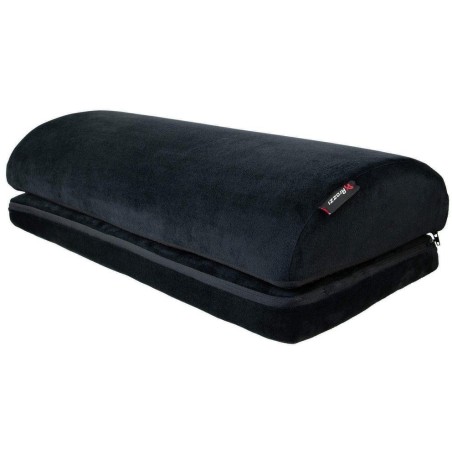 AROZZI Foot Rest Soft Fabric Velvet Black/ ergonomický polštář pod nohy/ sametově černý