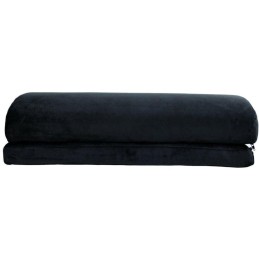 AROZZI Foot Rest Soft Fabric Velvet Black/ ergonomický polštář pod nohy/ sametově černý