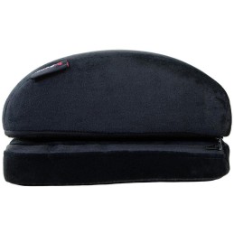 AROZZI Foot Rest Soft Fabric Velvet Black/ ergonomický polštář pod nohy/ sametově černý