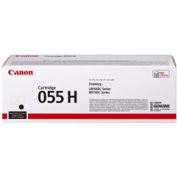 Canon originální toner CRG-055HBk (černý, 7600str.) pro Canon MF742Cdw, MF744Cdw, MF746Cx, LBP663Cdw, LBP664Cx/K/