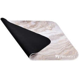 AROZZI Zona Quattro White Marble/ ochranná podložka na podlahu/ 116 x 116 cm/ design bílý mramor