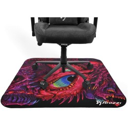 AROZZI Zona Quattro Crawling Chaos/ ochranná podložka na podlahu/ 116 x 116 cm/ dračí design