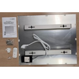 Xtend Home topný infra panel, bezrámový, 420W, 230V, bílý, Wi-Fi, Tuya