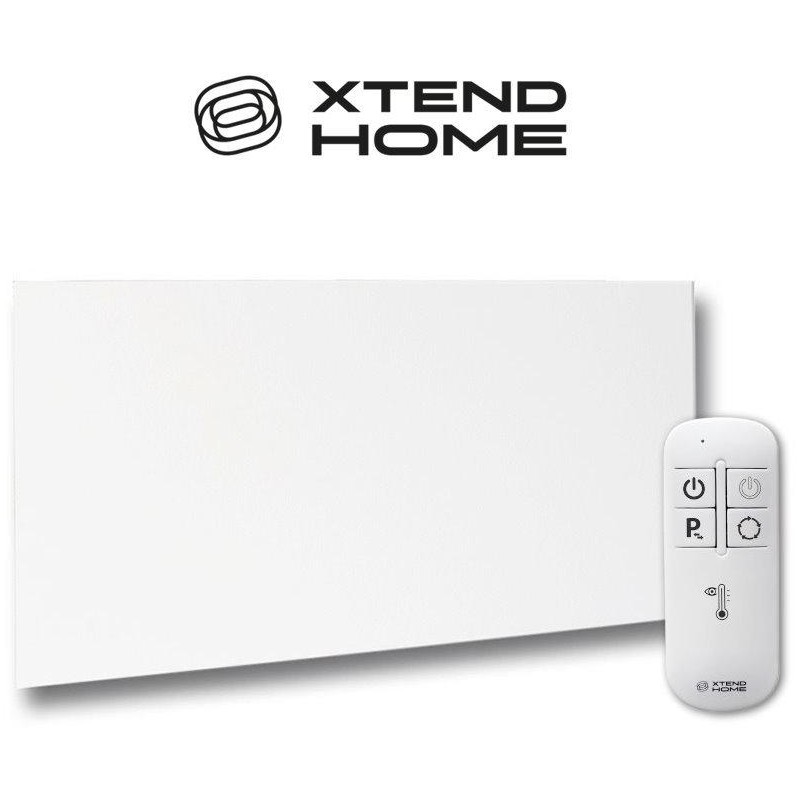 Xtend Home topný infra panel, bezrámový, 580W, 230V, bílý, Wi-Fi, Tuya