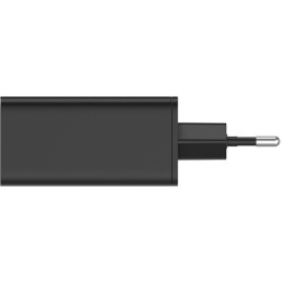 COLORWAY 1x USB a 2x USB-C/ turbo síťová nabíječka/ 65W/ 100V-240V/ Černá